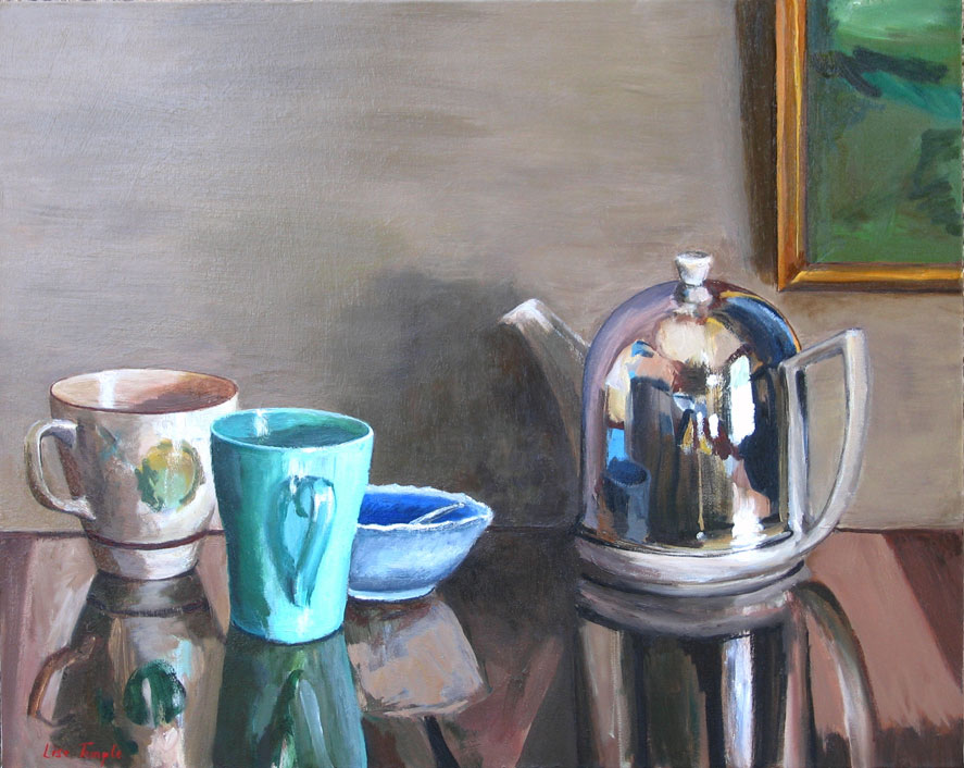 Still life, food painting by Australian artist Lise Temple