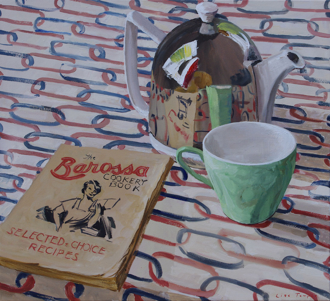 Still life, food painting by Australian artist Lise Temple