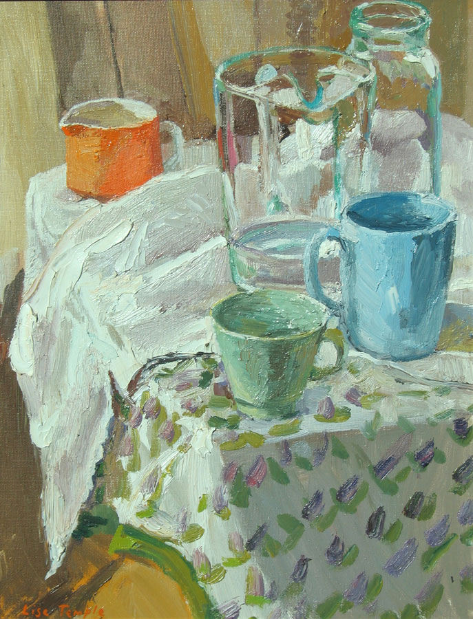 Still life painting by Australian artist Lise Temple