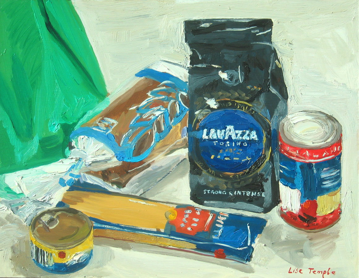 Still life, food painting by Australian artist Lise Temple
