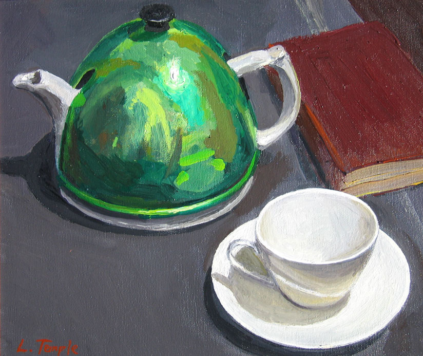 Still life, food painting by Australian artist Lise Temple