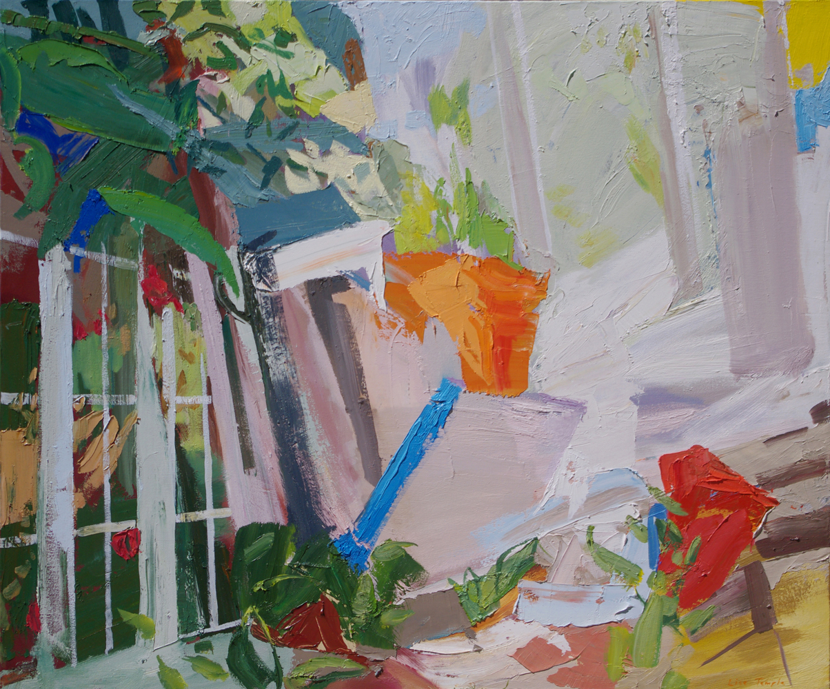 semi-abstract paintings